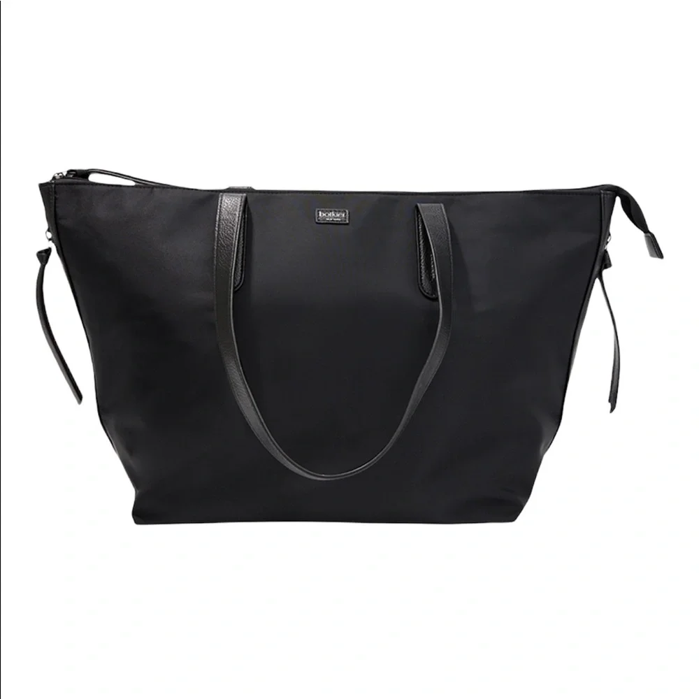 Botkier Black Nylon Bond Tote Bag